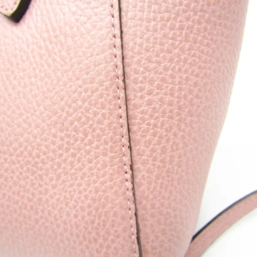 Gucci Vintage Pre-owned Leather shoulder-bags Pink Dames