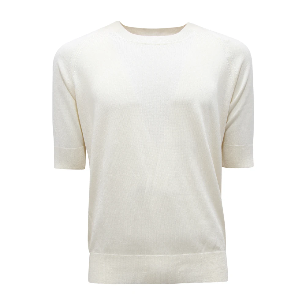 Pt01 Hombre Blanco - Jersey Tl 4Sgm 070Geg - Knitwear - L - Jersey Tl 4Sgm 070Geg