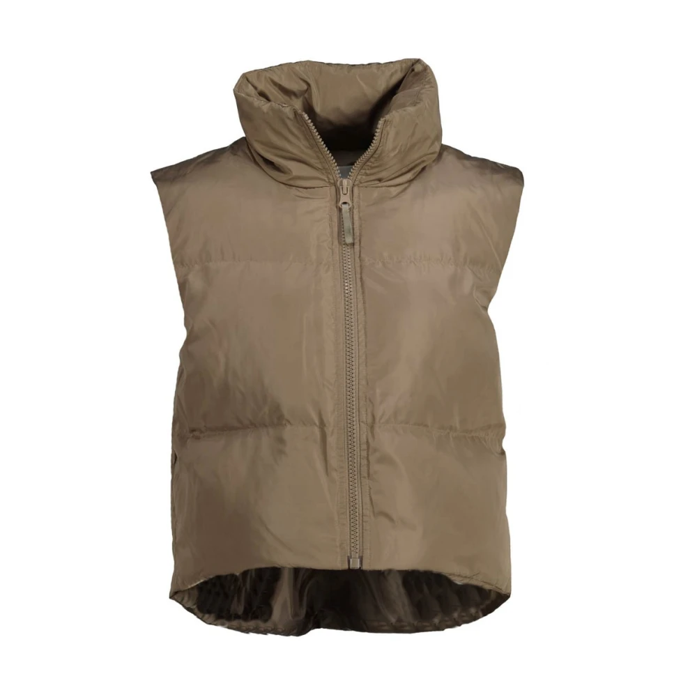 Co'Couture Stijlvolle Bodywarmer Brown Dames