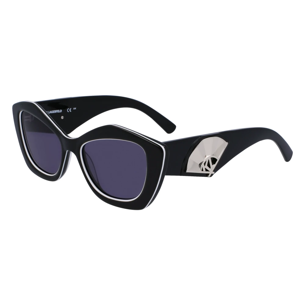 Karl Lagerfeld Women's Black Sunglasses, 52 Mm, Sunglasses