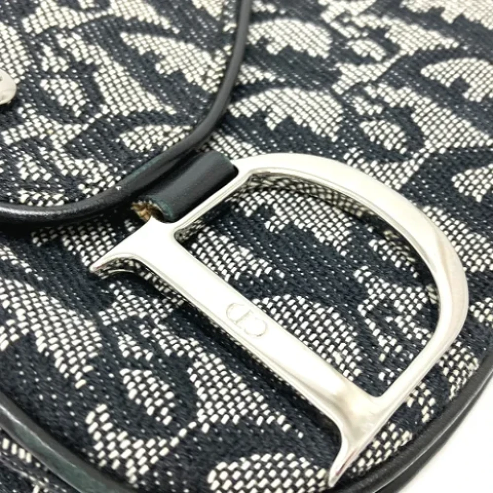 Dior Vintage Pre-owned Fabric dior-bags Gray Dames