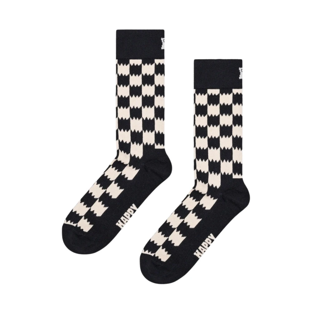 Happy Socks Geruite Dizzy Sokken Multicolor Heren