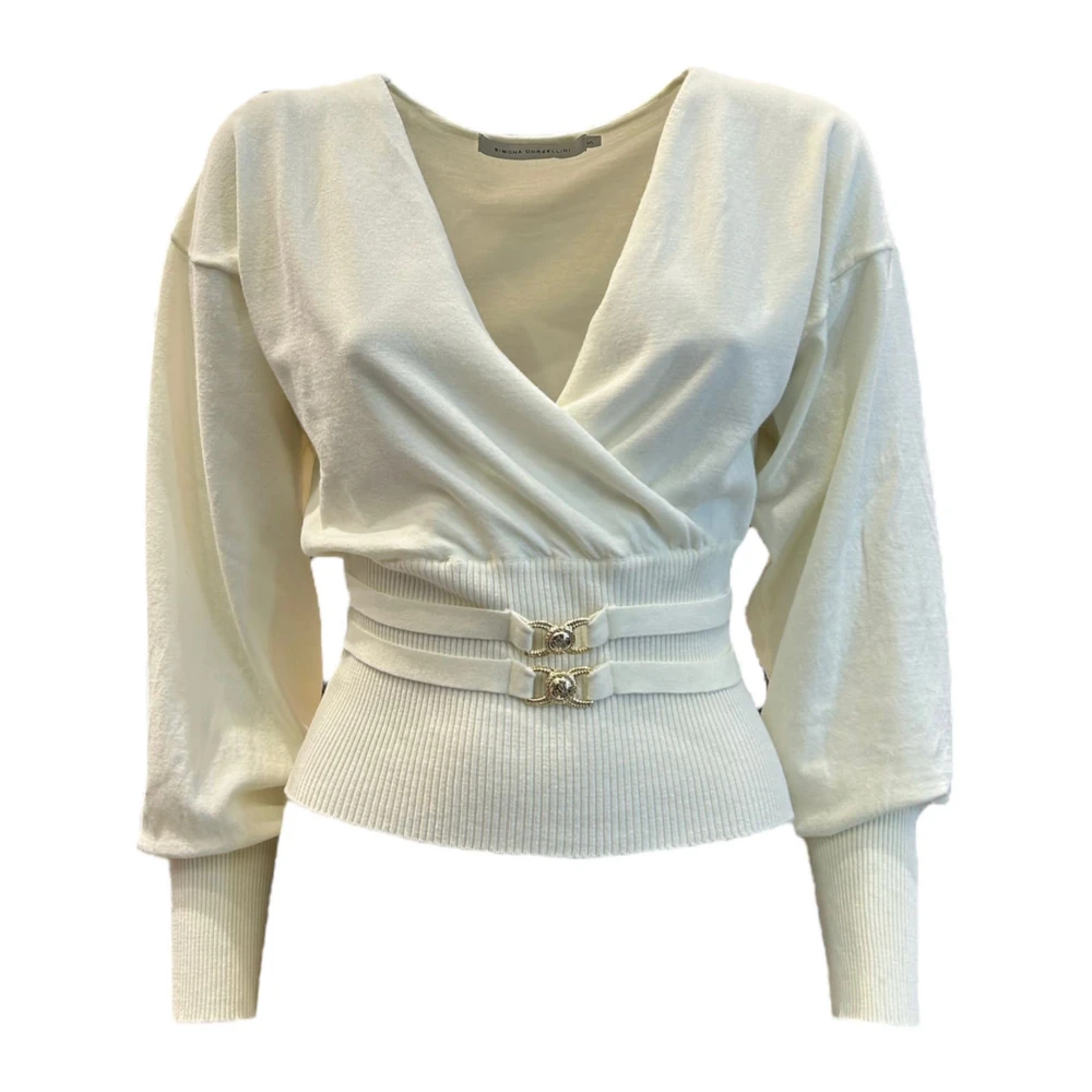 Simona Corsellini Knitwear White Dames