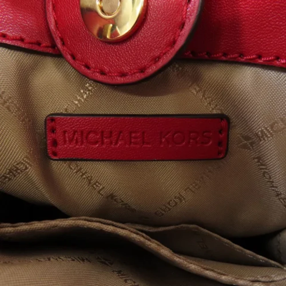 Michael Kors Pre-owned Plastic handbags Red Dames