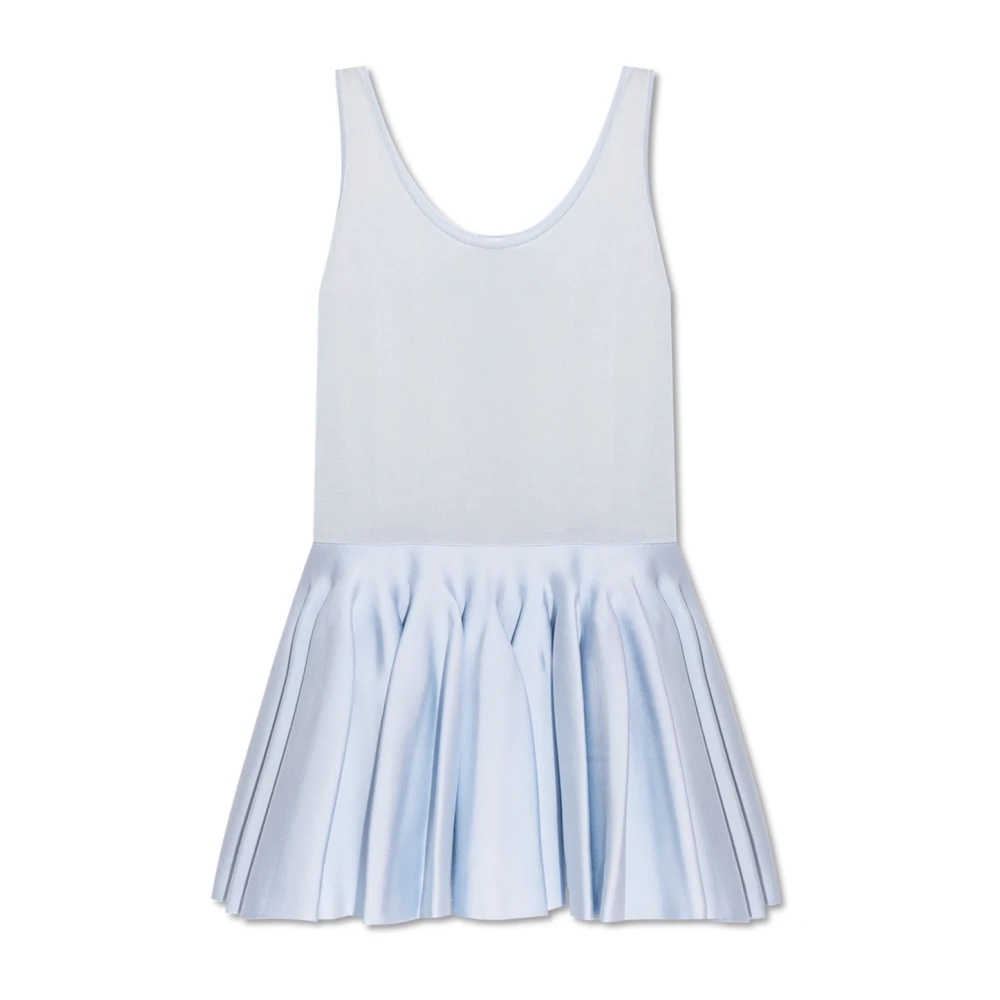 Alaïa Mouwloze jurk Blue Dames