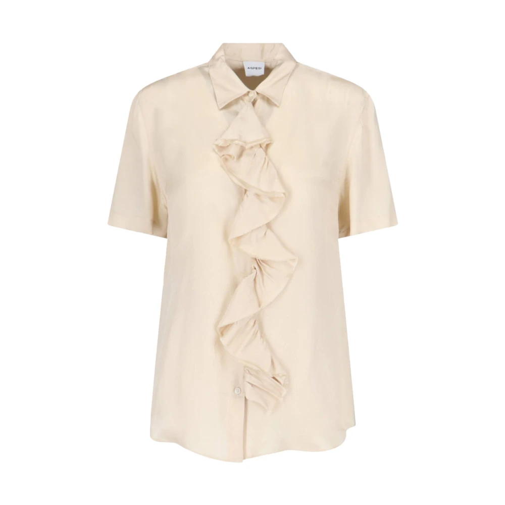 Aspesi Viscose Blouse Beige Dames