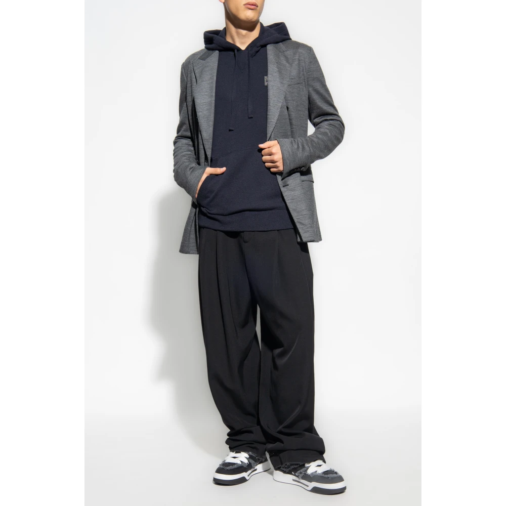 Dolce & Gabbana Dubbelrijige jas Gray Heren