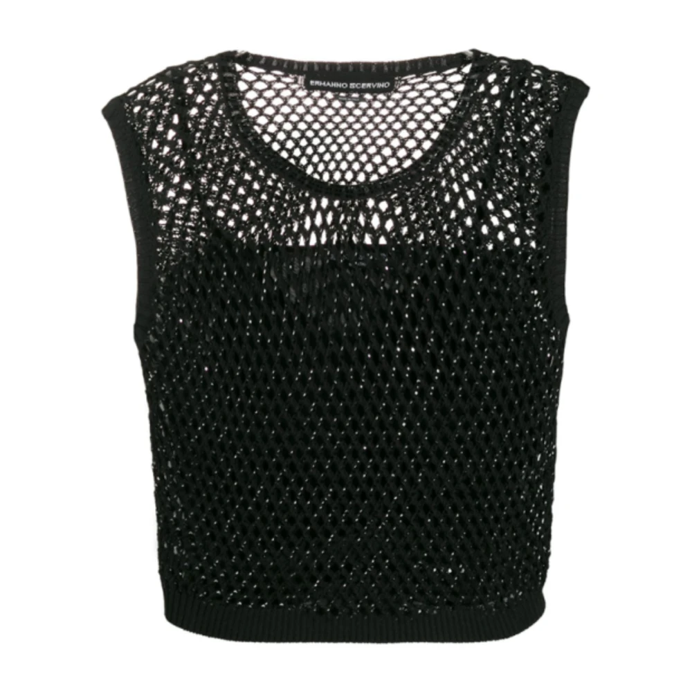 Tops > Sleeveless Tops - - Ermanno Scervino - Modalova