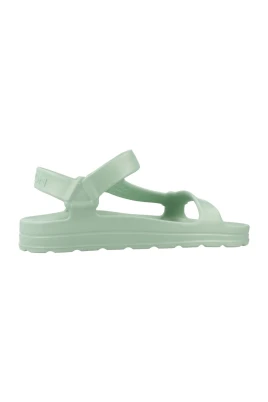 Platta Sandaler med Klibbig Rem