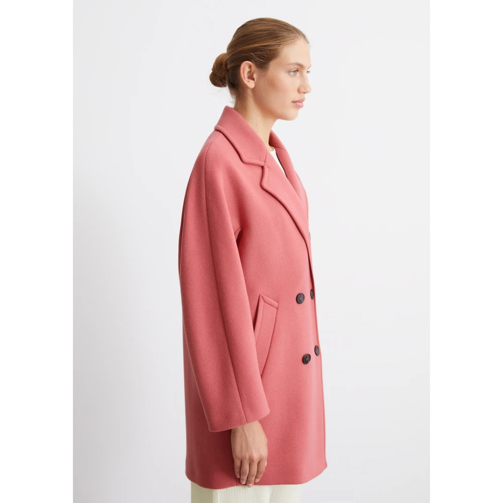 Marc O'Polo Caban jas relaxed Red Dames