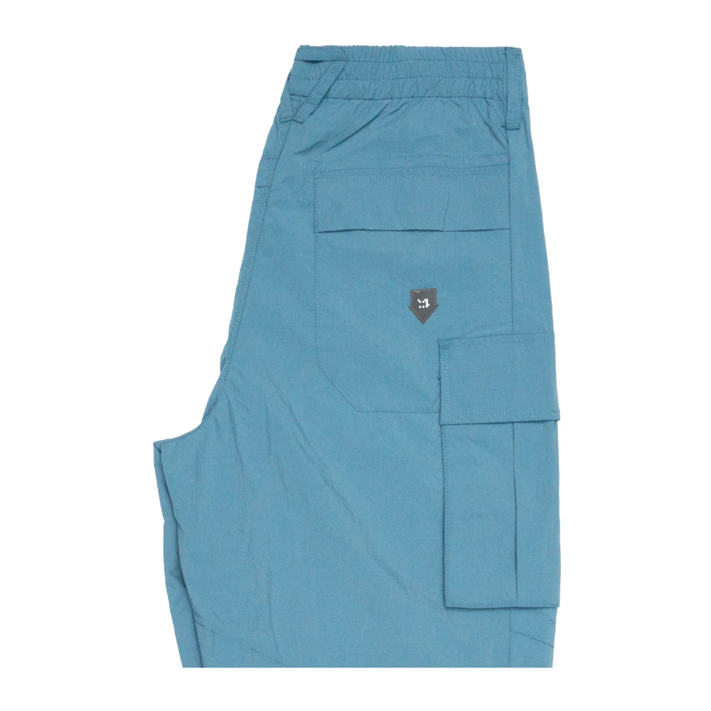 Krakatau Sneldrogende Cargo Broek met Rfid Bescherming Blue Heren