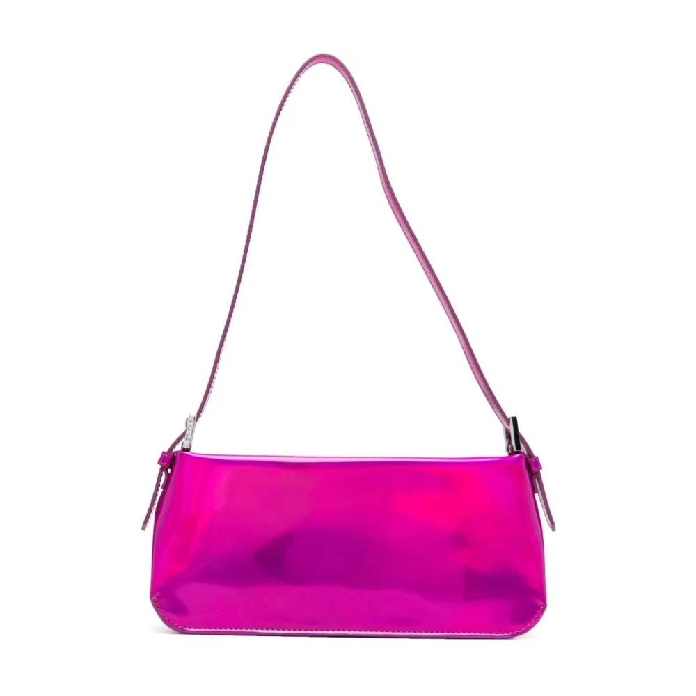 By FAR Casual Fuchsia Leren Schoudertas Pink Dames