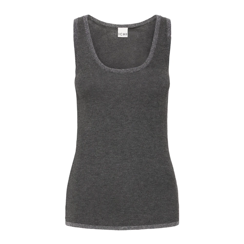 Ichi Kvinno Grå Toppar Dam, Xl, Ärmlös Topp