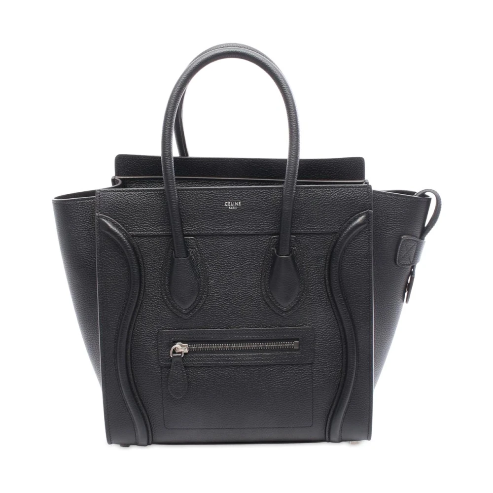 Celine Vintage Donna Nero Pre-Owned, Taglia Unica, Used,