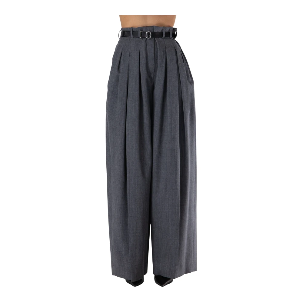 Jil Sander Damen Grau Hosen, Xsgröße: