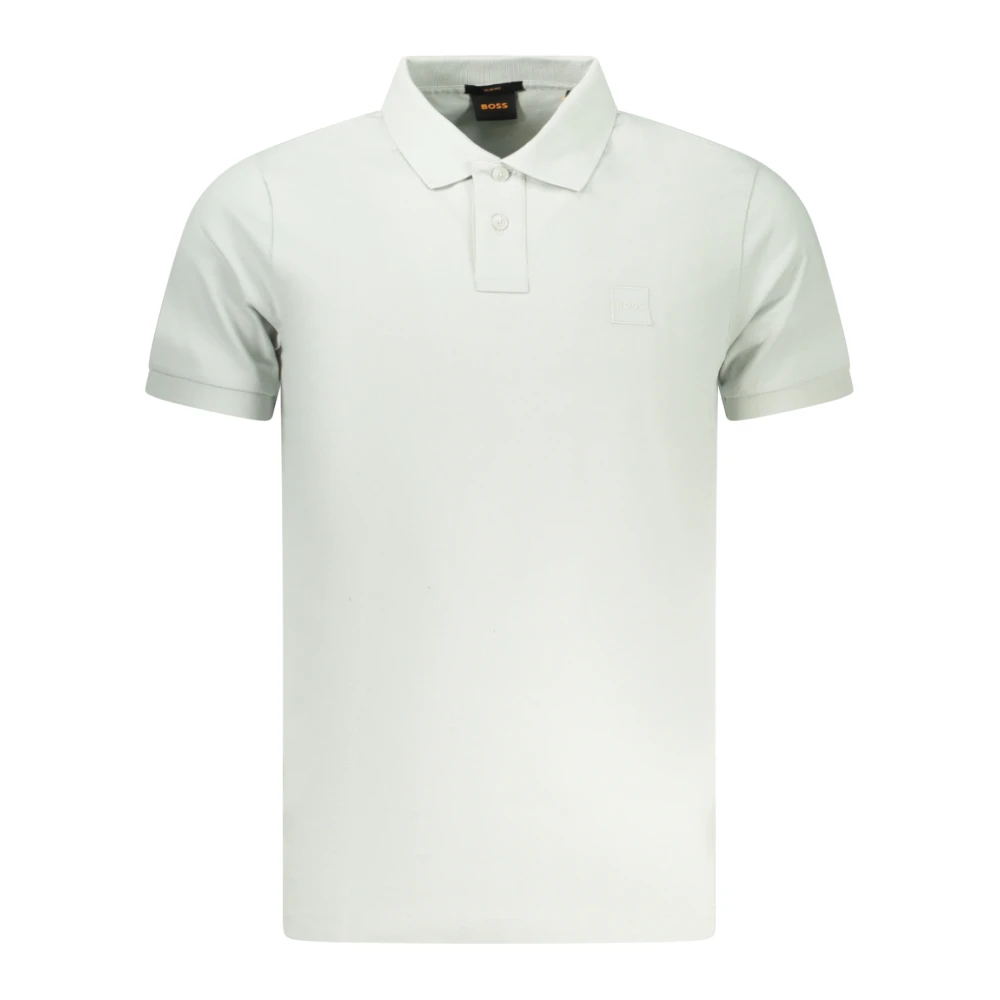 Hugo Men's Green Polo Shirts, S, Short-Sleeved Polo Shirt