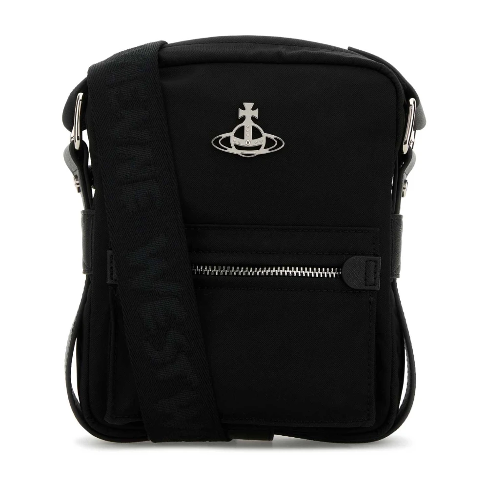 Vivienne Westwood Stijlvolle Zwarte Crossbody Tas Black Dames