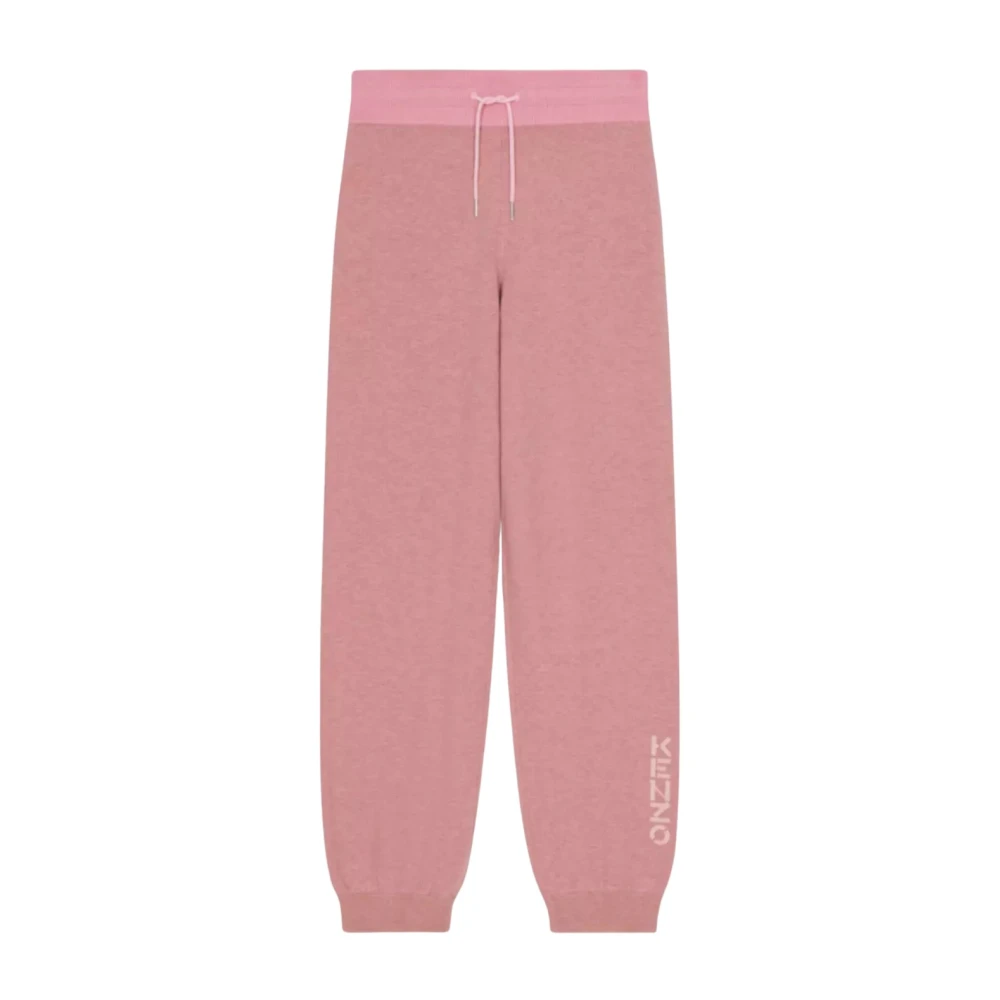 Kenzo Roze sweatpants met logo Pink Dames