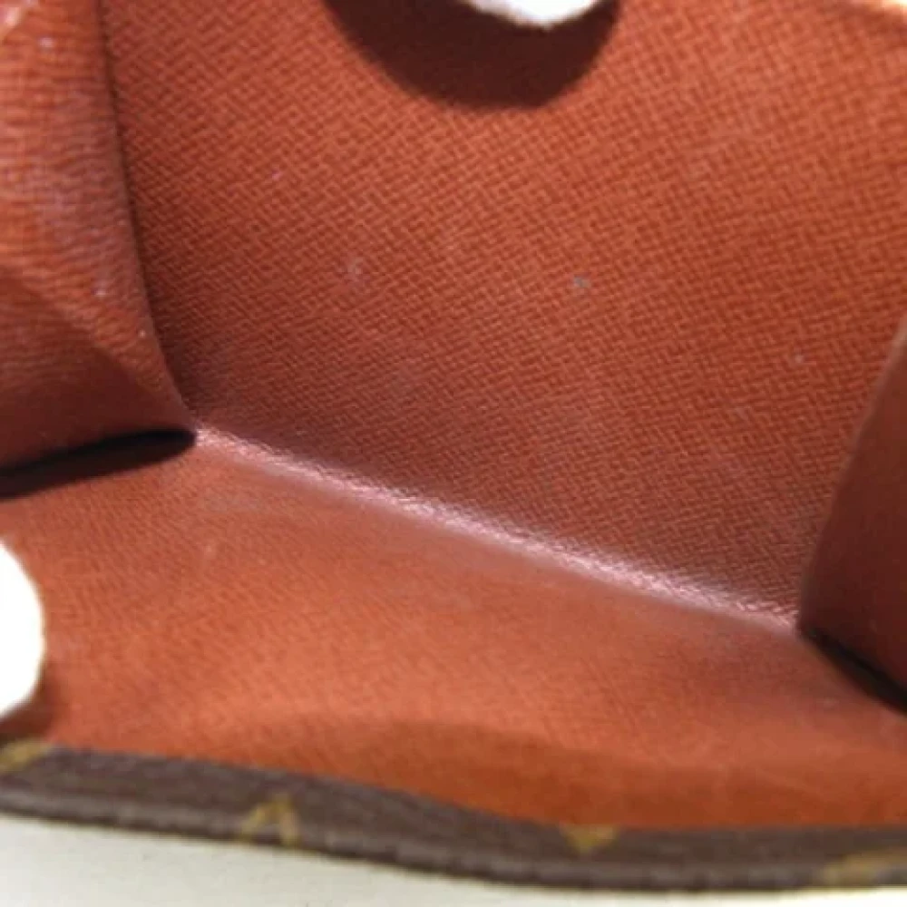 Louis Vuitton Vintage Pre-owned Canvas wallets Brown Dames