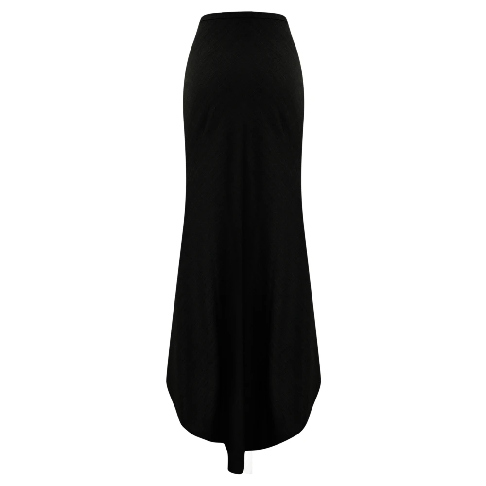 Philosophy di Lorenzo Serafini Zwarte Zeemeermin Stijl Lange Rok Black Dames