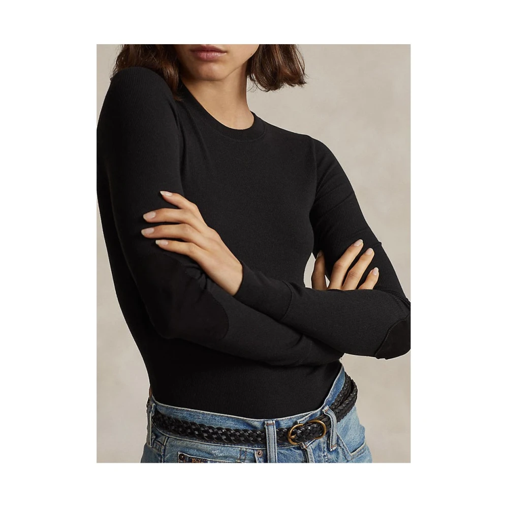 Ralph Lauren Stijlvol T-shirt voor mannen Black Dames