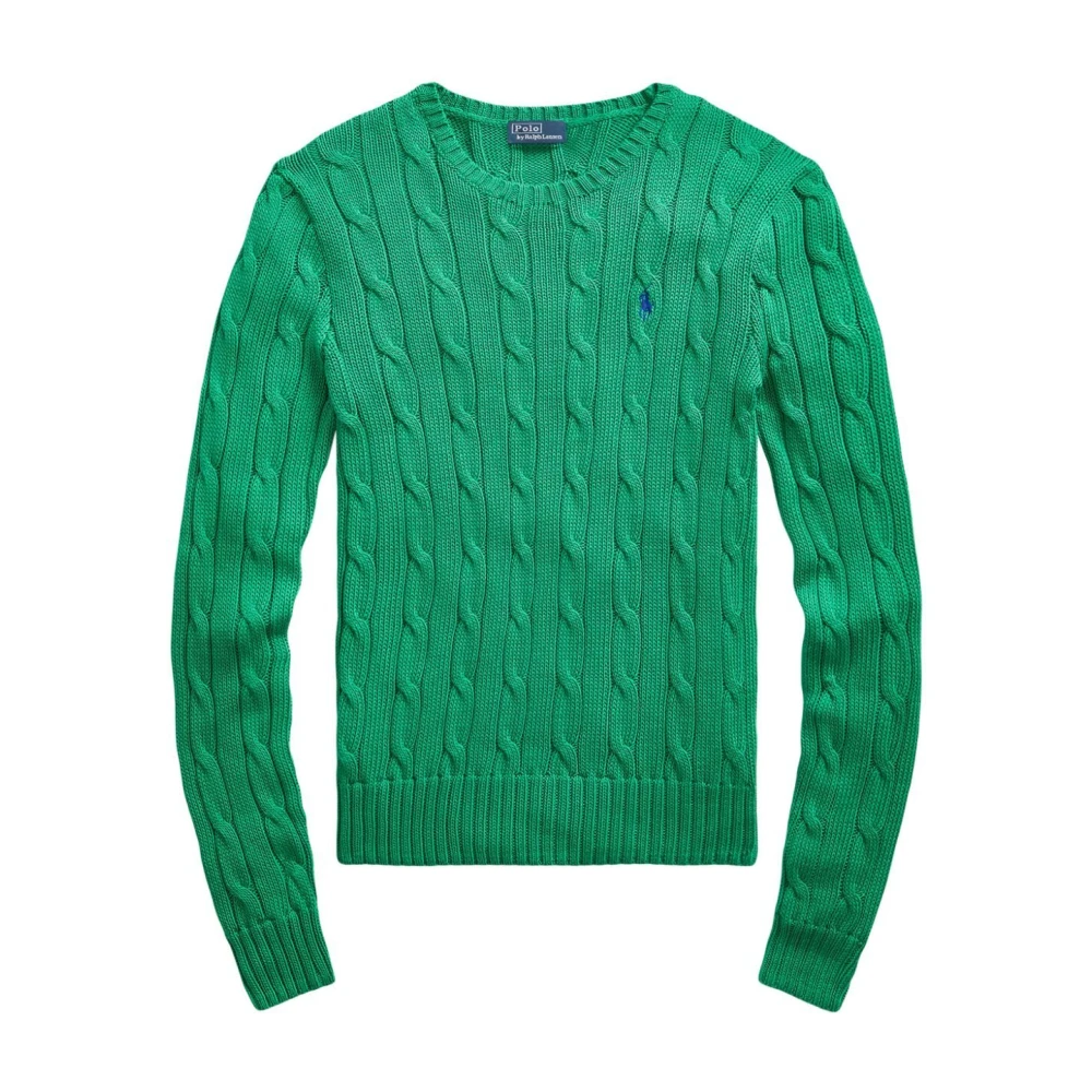 Ralph Lauren Rondgebreide trui Green Dames