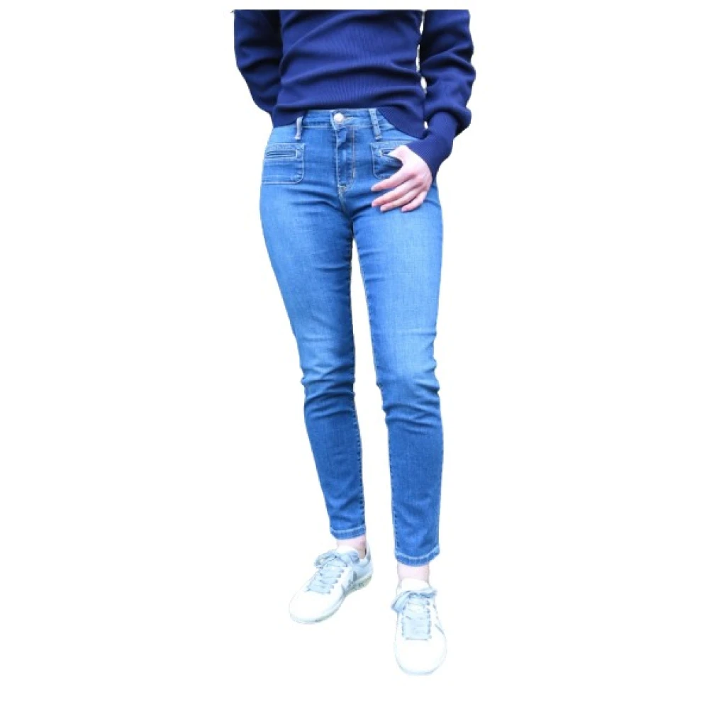 Islow Clara Slim Jeans Blue Dames