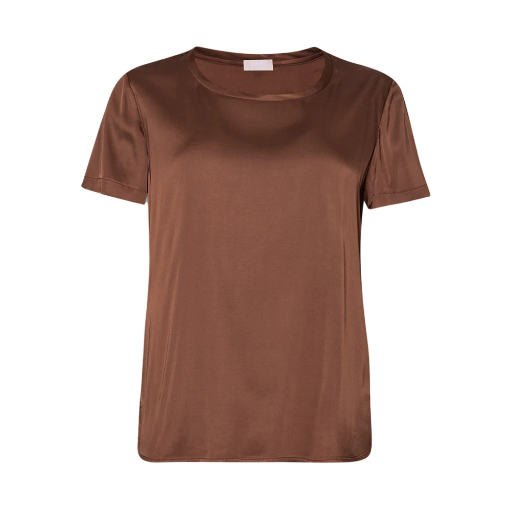 Liu Jo - Tops > T-Shirts - Brown - Liu Jo - Modalova