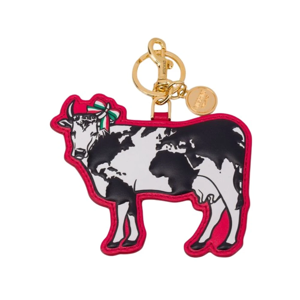 Moschino Unisex Keychain Archive Cow