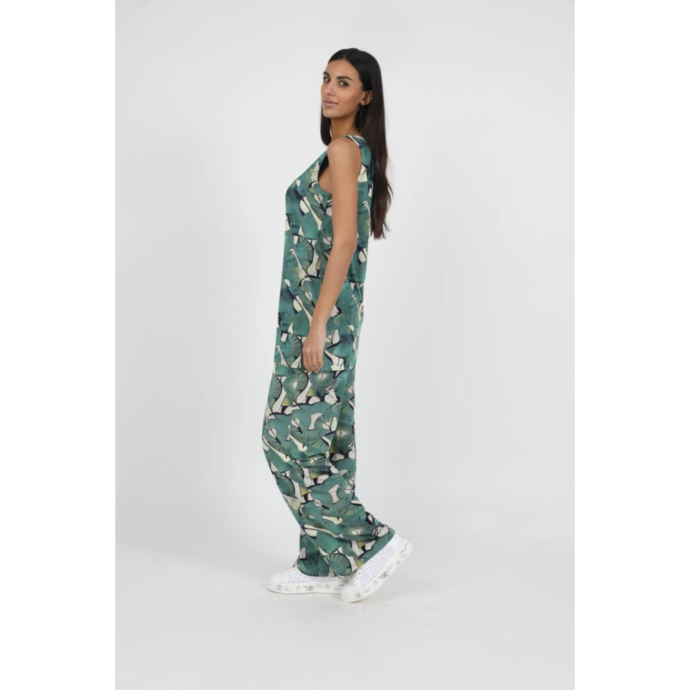 Alpha Studio Stijlvolle Casacca voor vrouwen Green Dames
