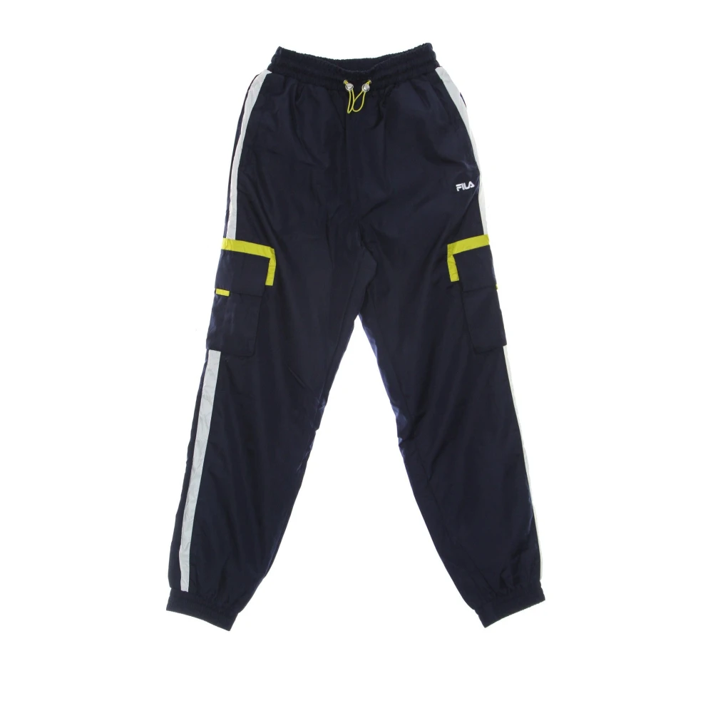 Fila Hoge taille geweven trainingsbroek Black Dames