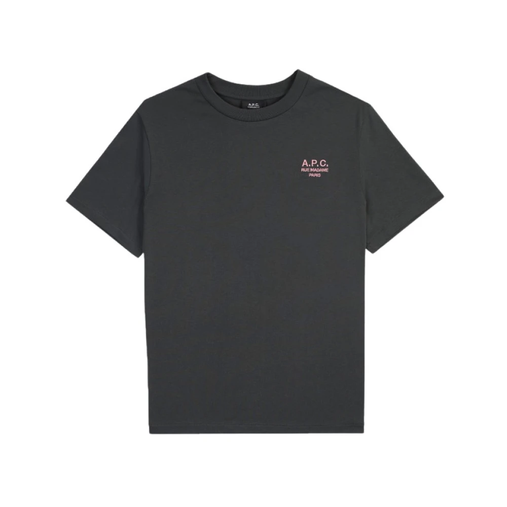 A.p.c. - Tops > T-Shirts - Gray - A.p.c. - Modalova
