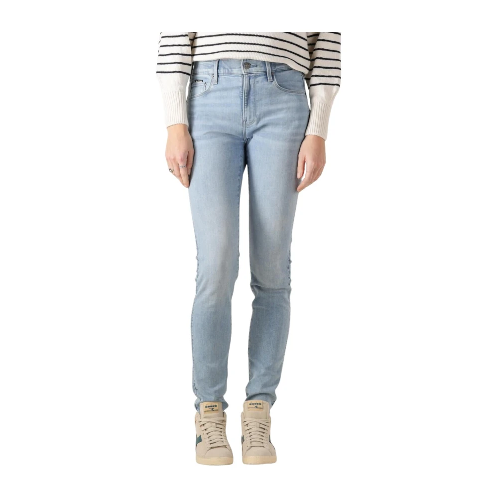 G-Star Blauwe Skinny Jeans voor Vrouwen Blue Dames