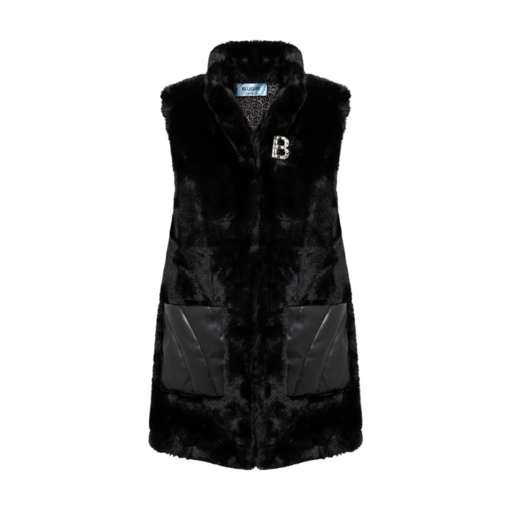 Blugirl Stijlvolle Vest voor Vrouwen Black Dames