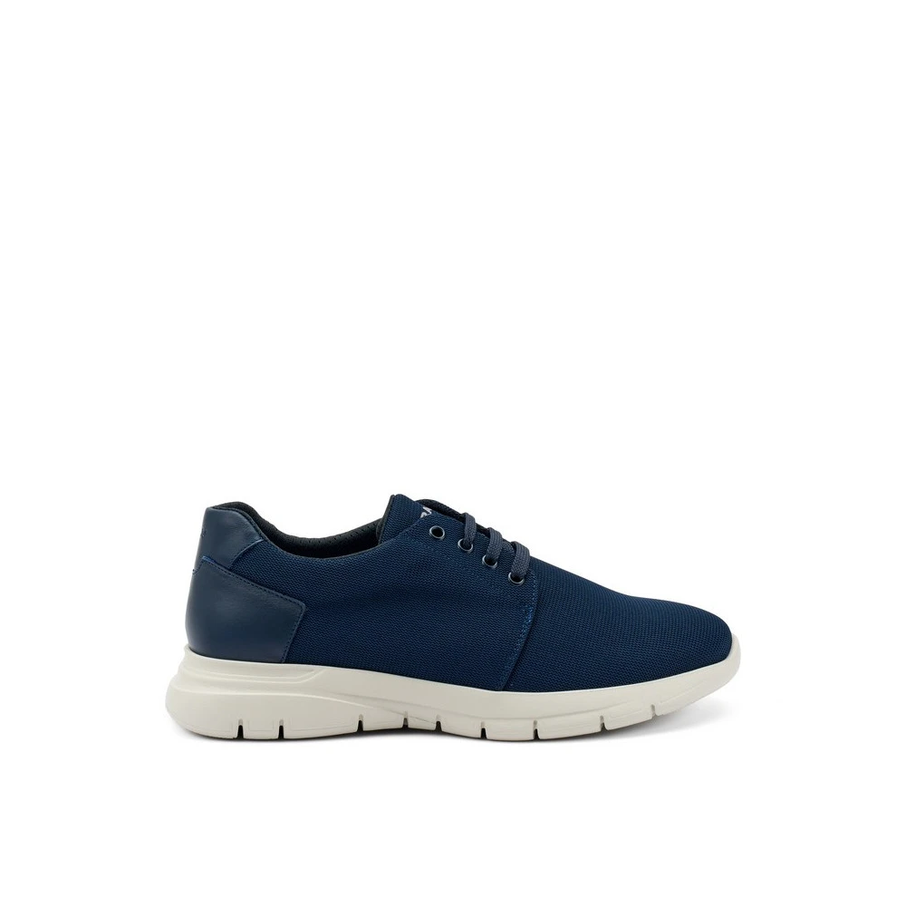 Frau Blauwe Technische Stoffen Heren Sneakers Heren Schoenen