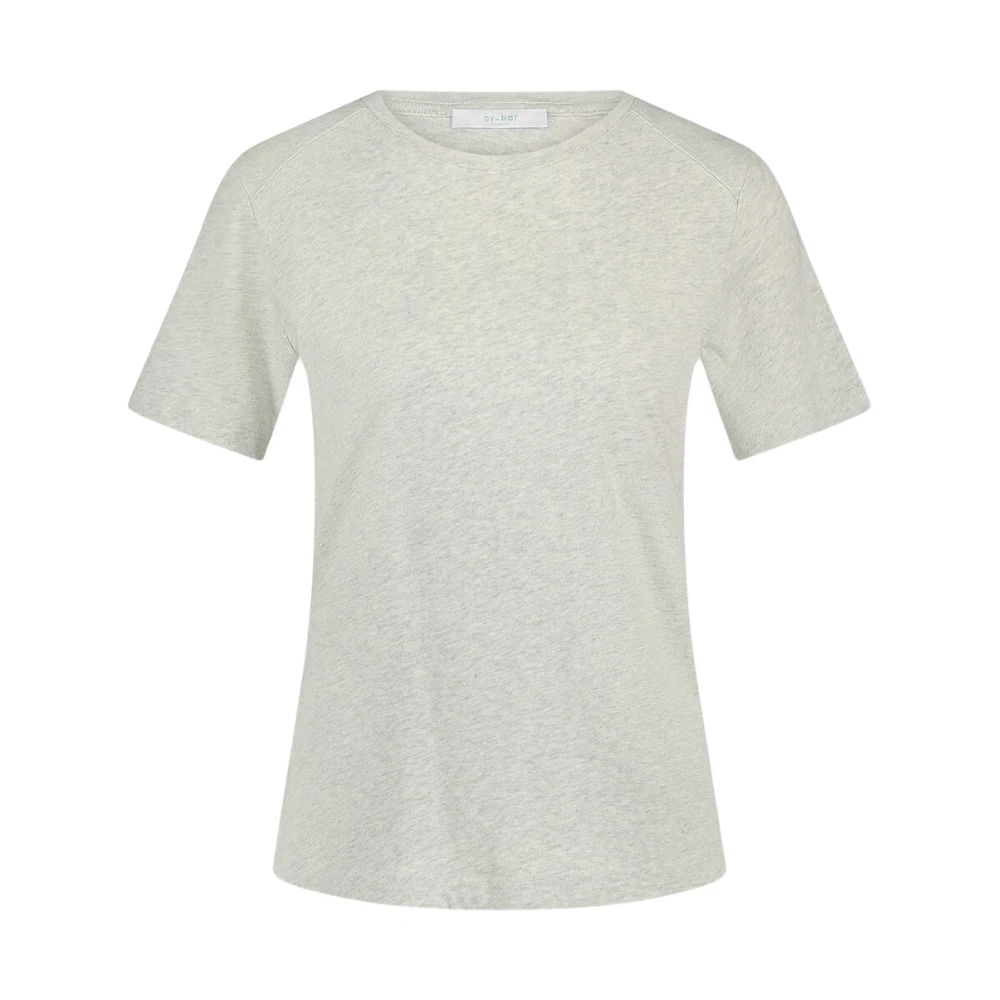 By-Bar Logo Top T-shirt Gray Dames