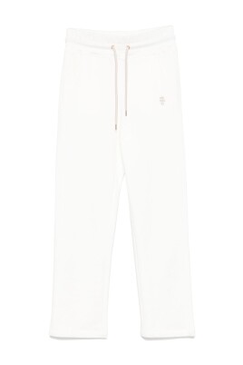 pantalon-de-sport-blanc-brode