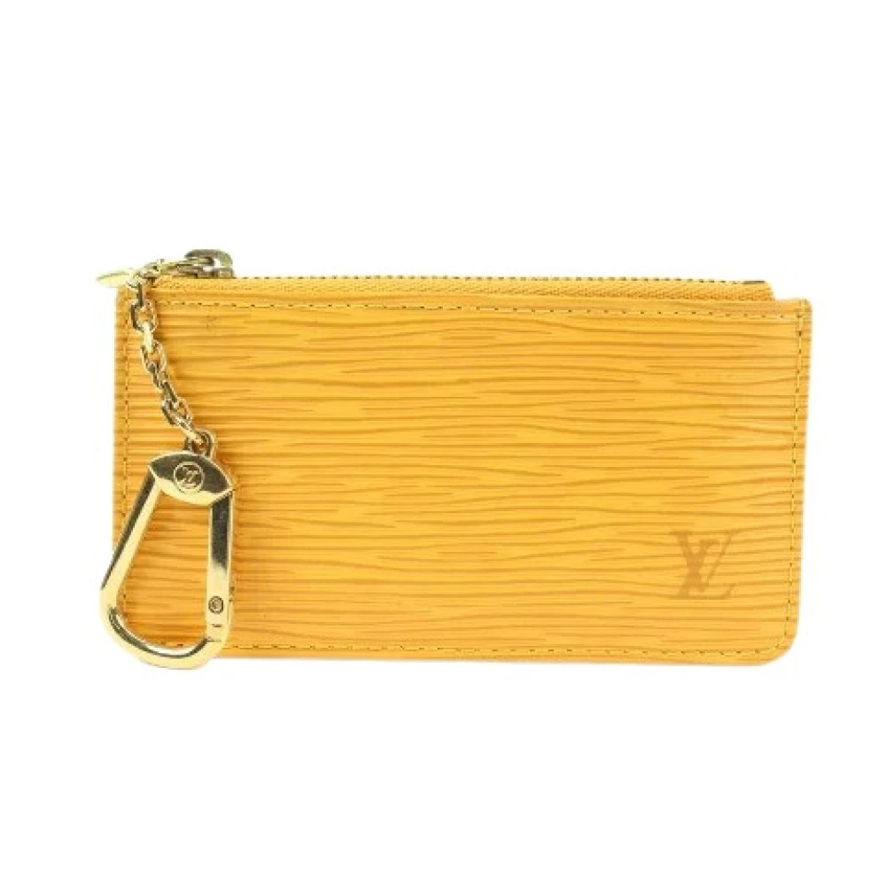 Louis Vuitton Vintage Begagnad mini väska Yellow, Dam