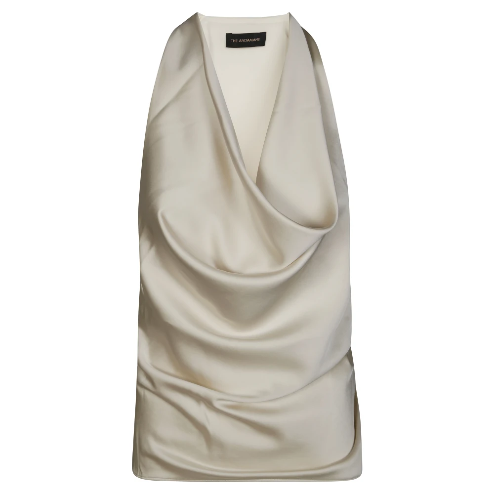 Andamane Waterval Top Verushka Stijl White Dames