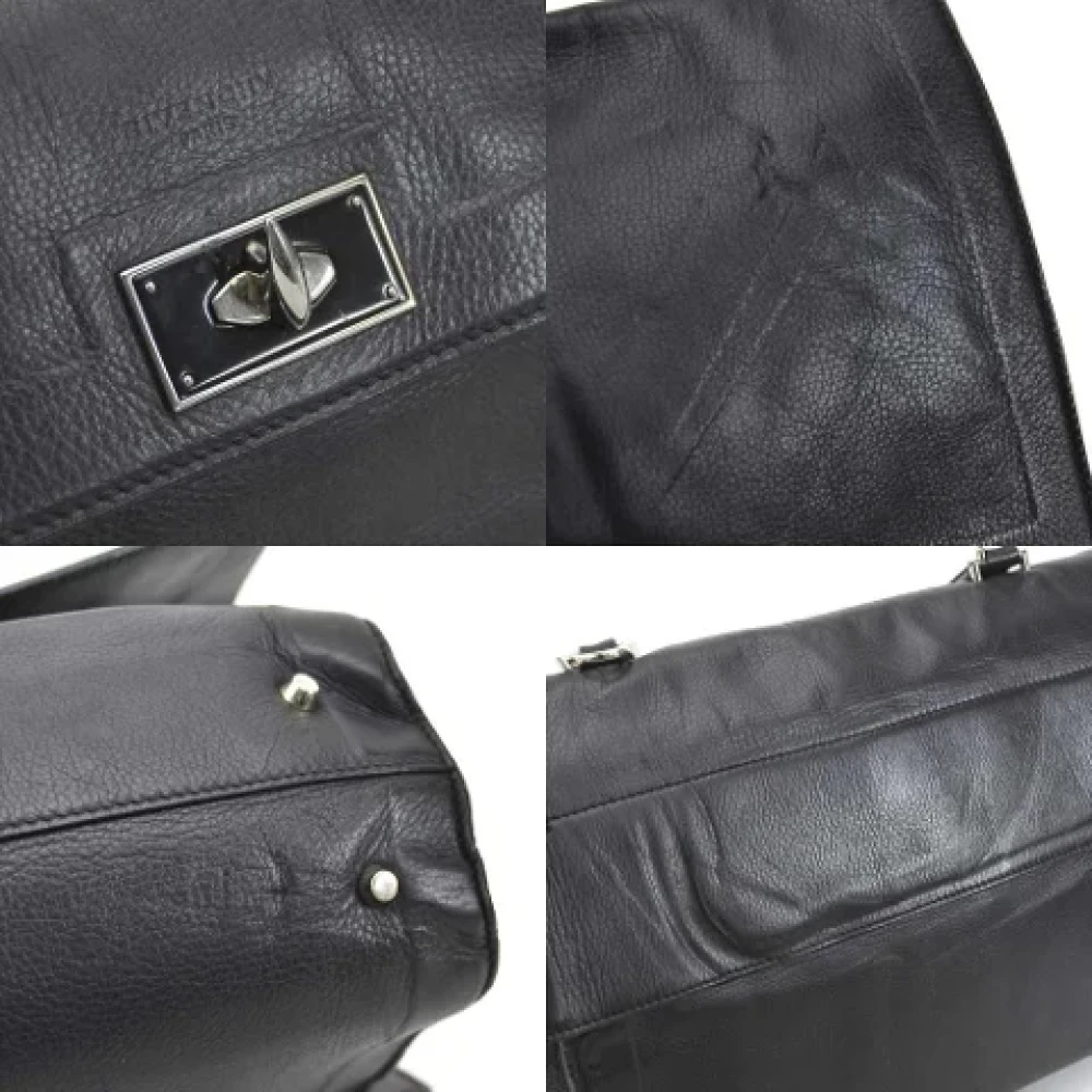 Givenchy Pre-owned Leather handbags Black Dames