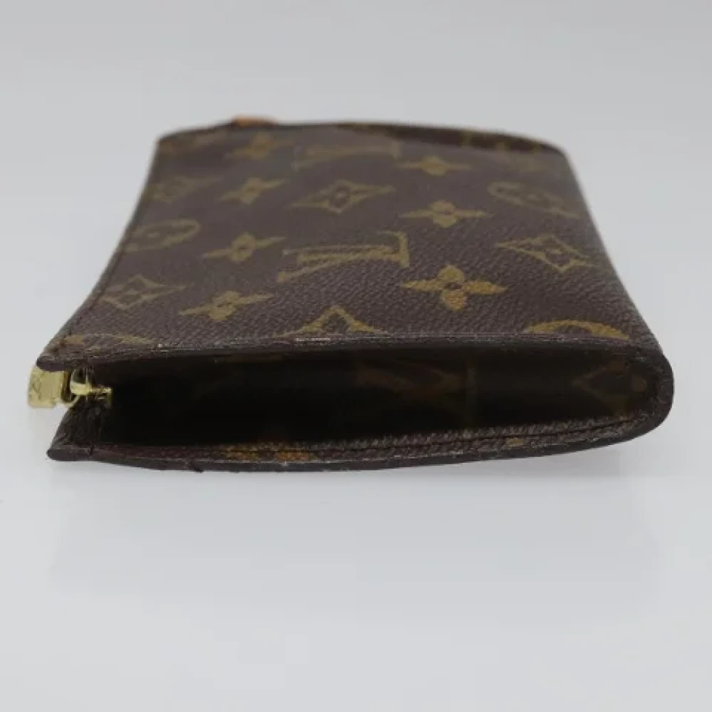 Louis Vuitton Vintage Pre-owned Canvas pouches Brown Dames