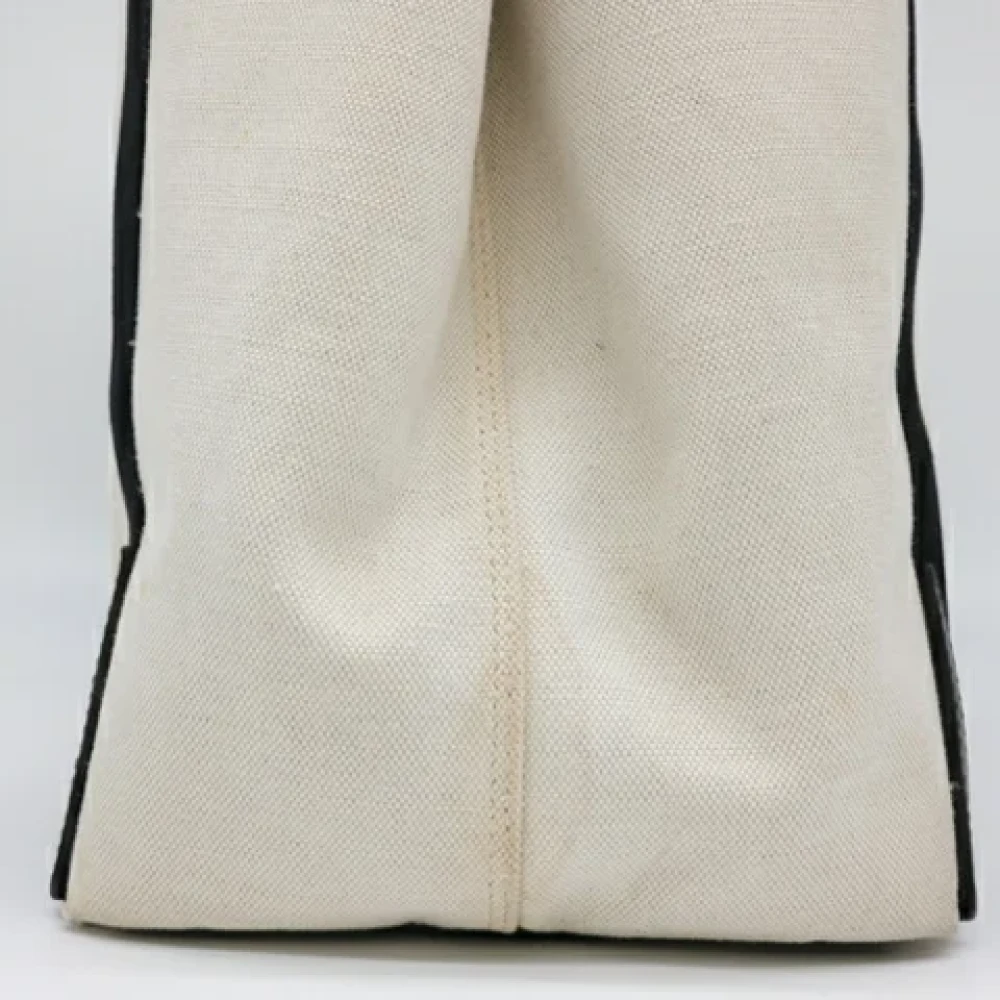 Balenciaga Vintage Pre-owned Fabric balenciaga-bags Beige Dames