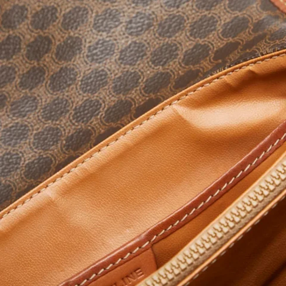 Celine Vintage Pre-owned Leather celine-bags Brown Dames