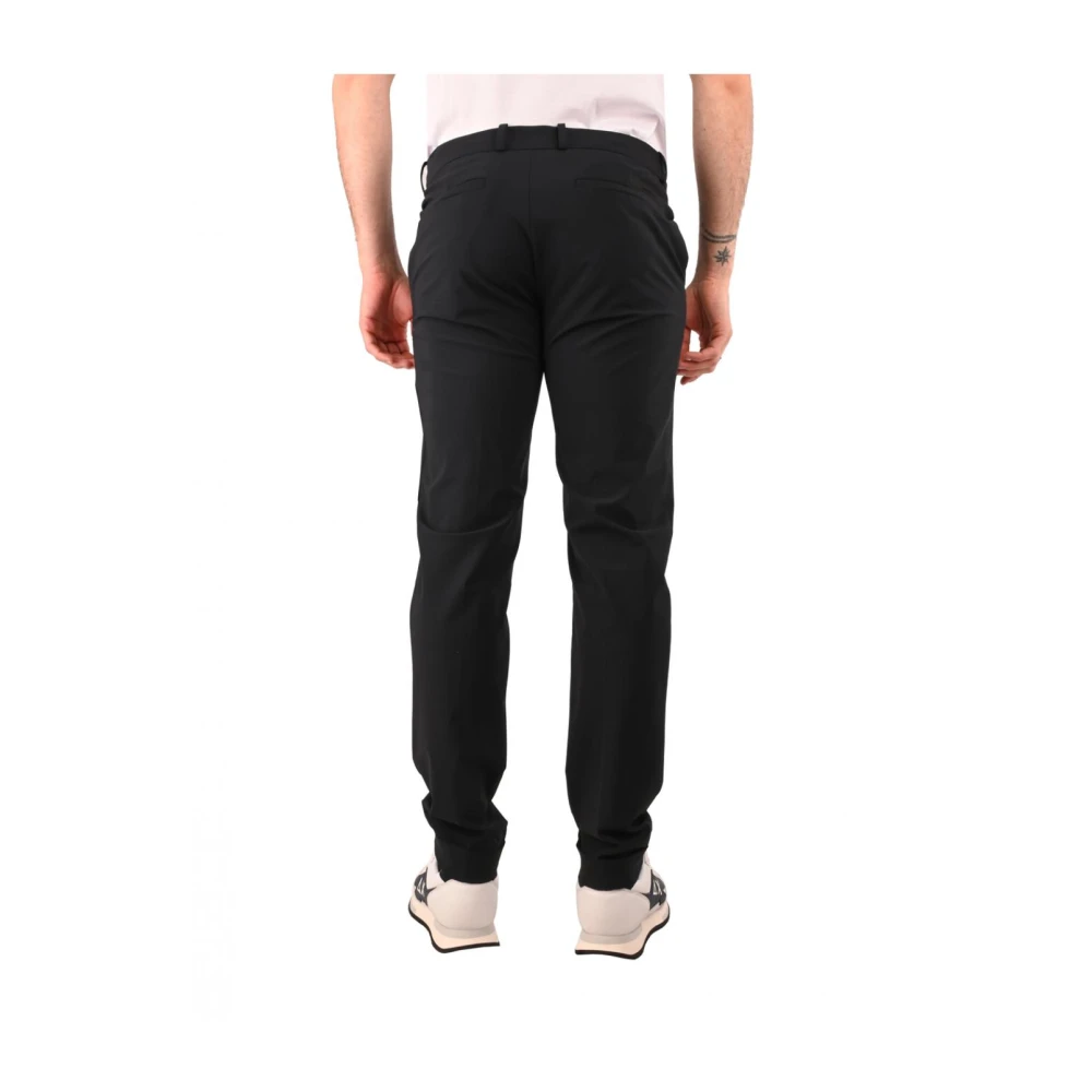 RRD Slim Fit Polyester Technische Broek Blue Heren