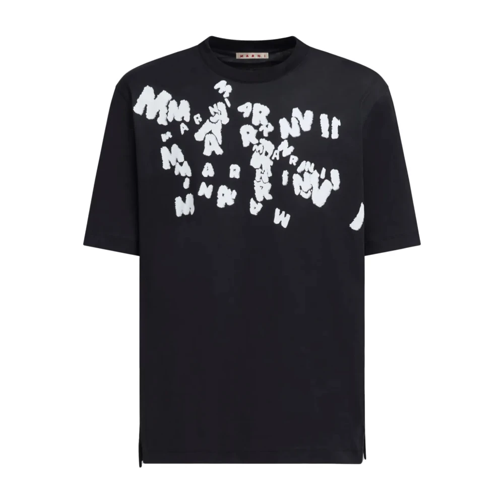 Marni - Tops > T-Shirts - Black - Marni - Modalova
