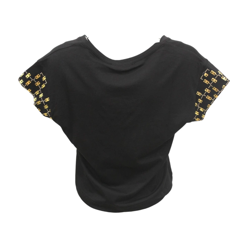 Gaudi Korte Mouw T-shirt Black Dames