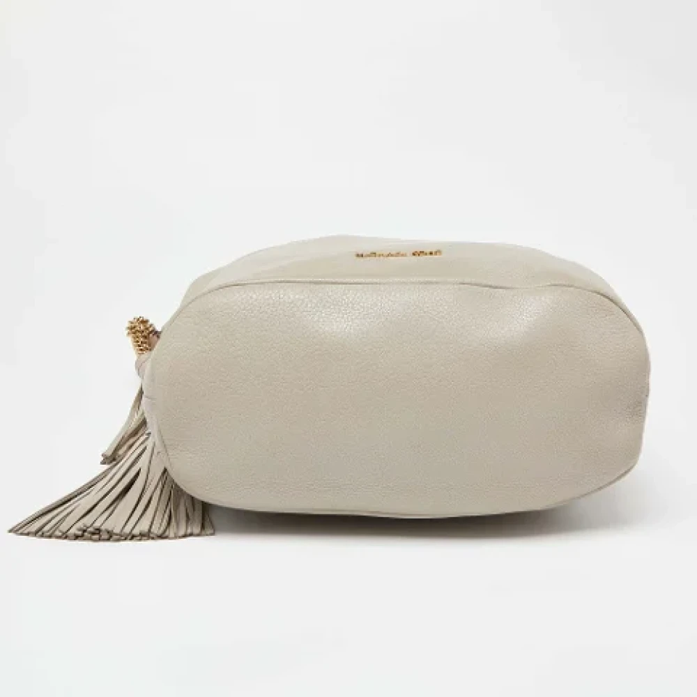 Michael Kors Pre-owned Leather handbags Beige Dames