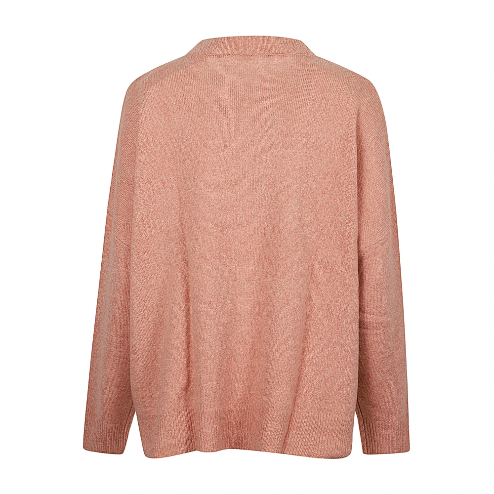 Aspesi Klassiek Roze Crewneck Shirt Pink Dames