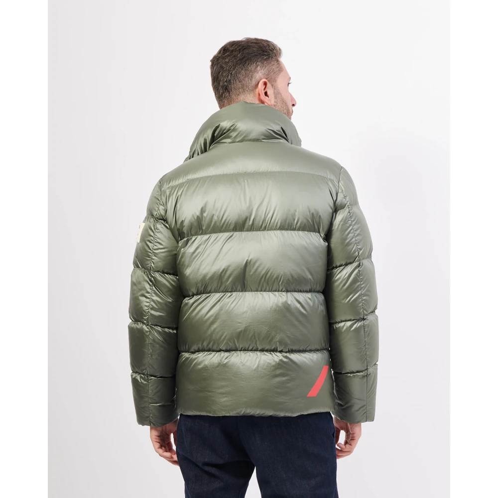 Afterlabel Militair Groene Donsjas Chamonix Stijl Green Heren
