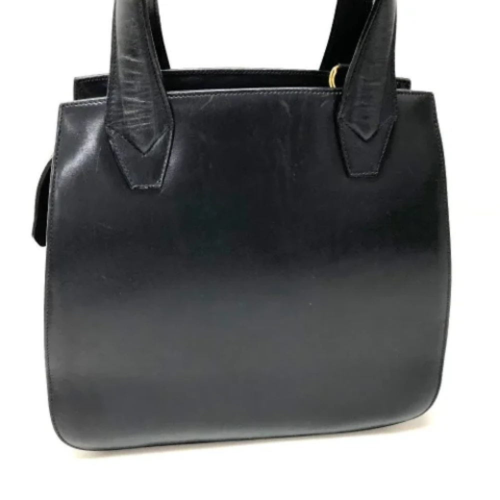 Salvatore Ferragamo Pre-owned Leather handbags Blue Dames